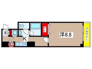 リバティーハウスの物件間取画像